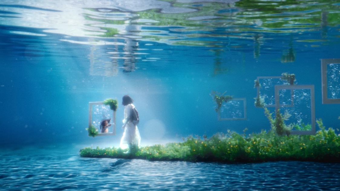 『サントリー天然水』新WEB-CM「Time in the Water」篇が