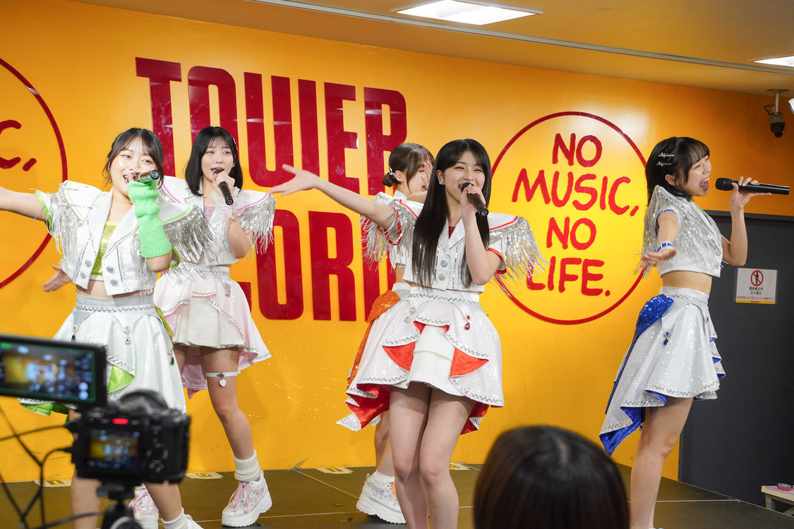 ＜アップアップガールズ（２）4th EP『EVER REMEMBER』リリース記念イベント＞タワーレコード錦糸町パルコ店（2024年11月19日）