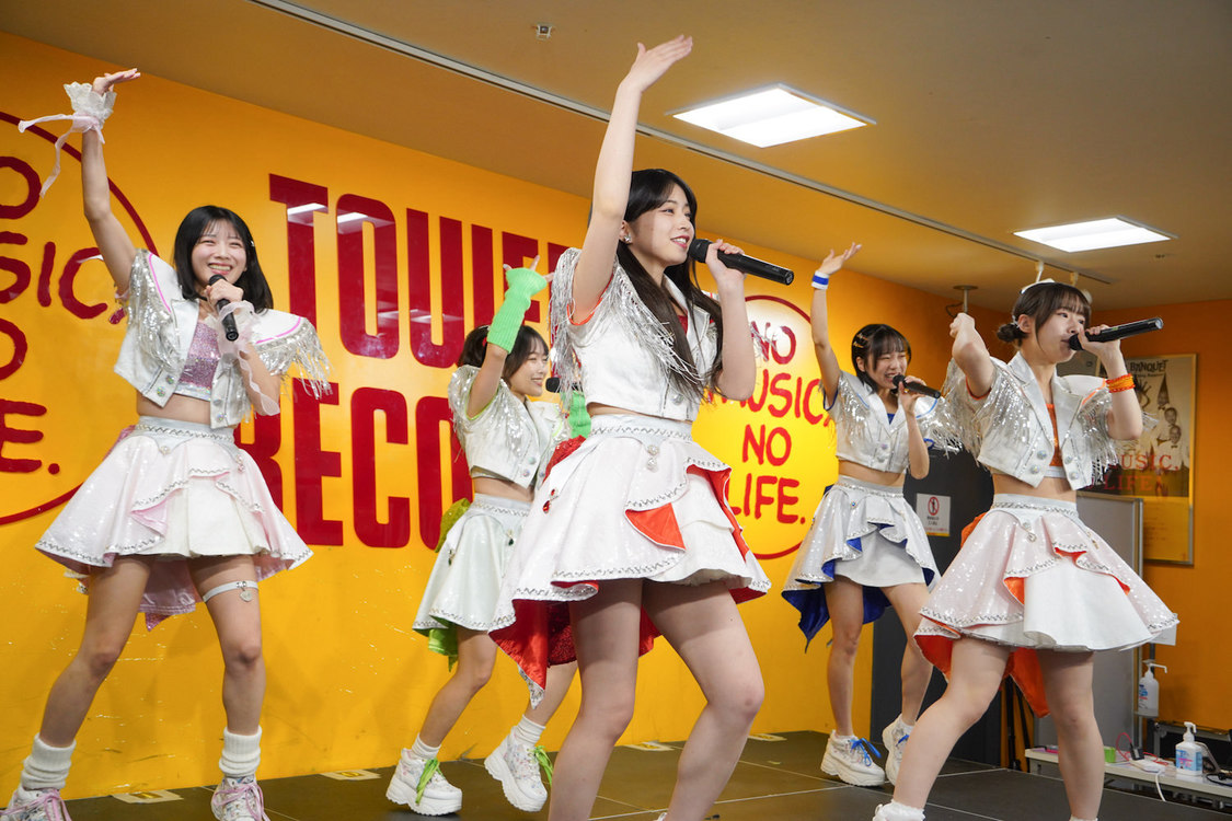 ＜アップアップガールズ（２）4th EP『EVER REMEMBER』リリース記念イベント＞タワーレコード錦糸町パルコ店（2024年11月19日）