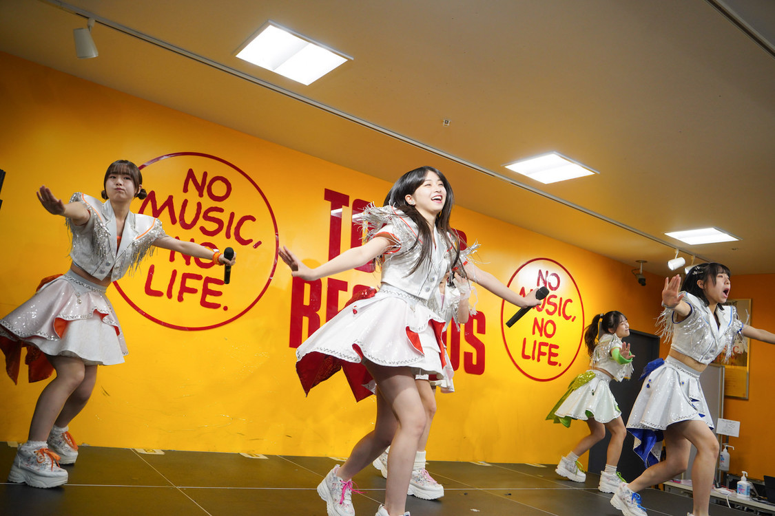 ＜アップアップガールズ（２）4th EP『EVER REMEMBER』リリース記念イベント＞タワーレコード錦糸町パルコ店（2024年11月19日）