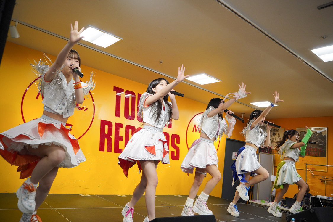 ＜アップアップガールズ（２）4th EP『EVER REMEMBER』リリース記念イベント＞タワーレコード錦糸町パルコ店（2024年11月19日）