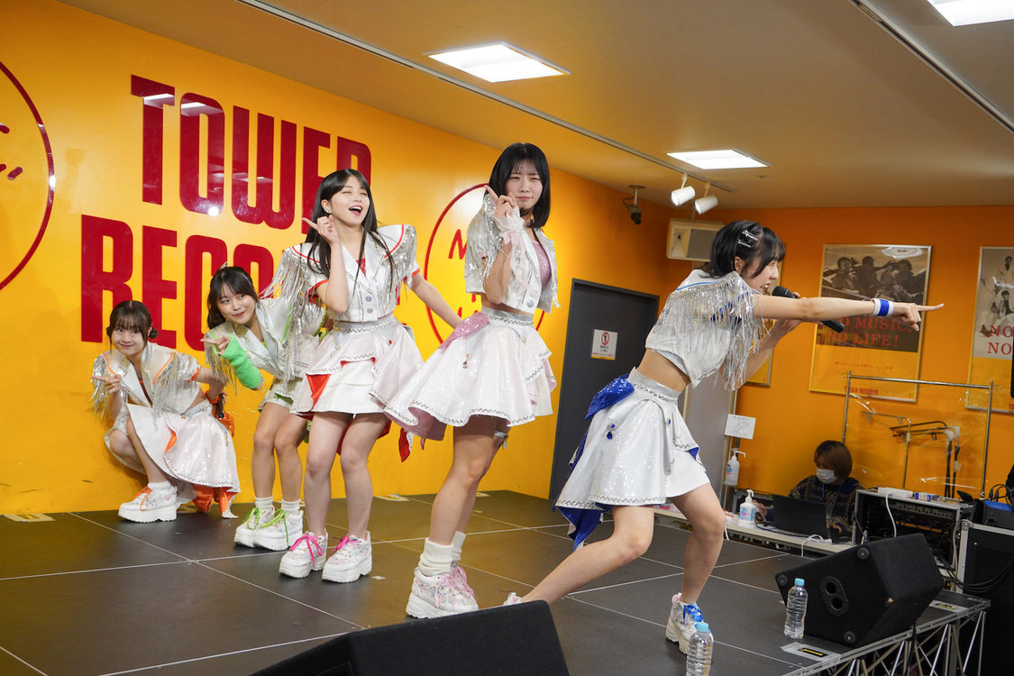 ＜アップアップガールズ（２）4th EP『EVER REMEMBER』リリース記念イベント＞タワーレコード錦糸町パルコ店（2024年11月19日）