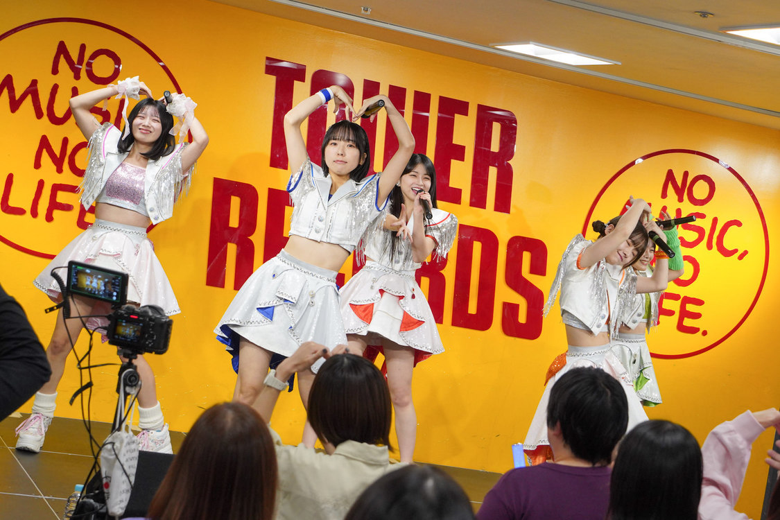 ＜アップアップガールズ（２）4th EP『EVER REMEMBER』リリース記念イベント＞タワーレコード錦糸町パルコ店（2024年11月19日）