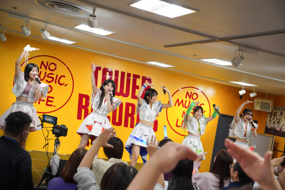＜アップアップガールズ（２）4th EP『EVER REMEMBER』リリース記念イベント＞タワーレコード錦糸町パルコ店（2024年11月19日）