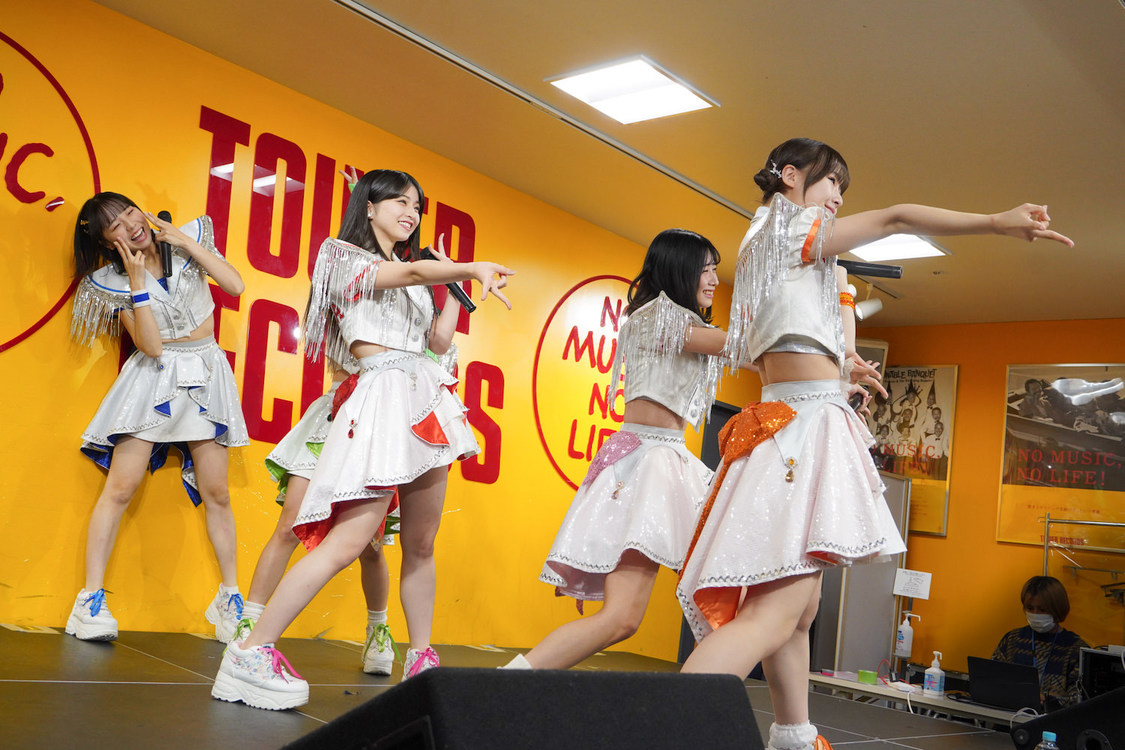 ＜アップアップガールズ（２）4th EP『EVER REMEMBER』リリース記念イベント＞タワーレコード錦糸町パルコ店（2024年11月19日）