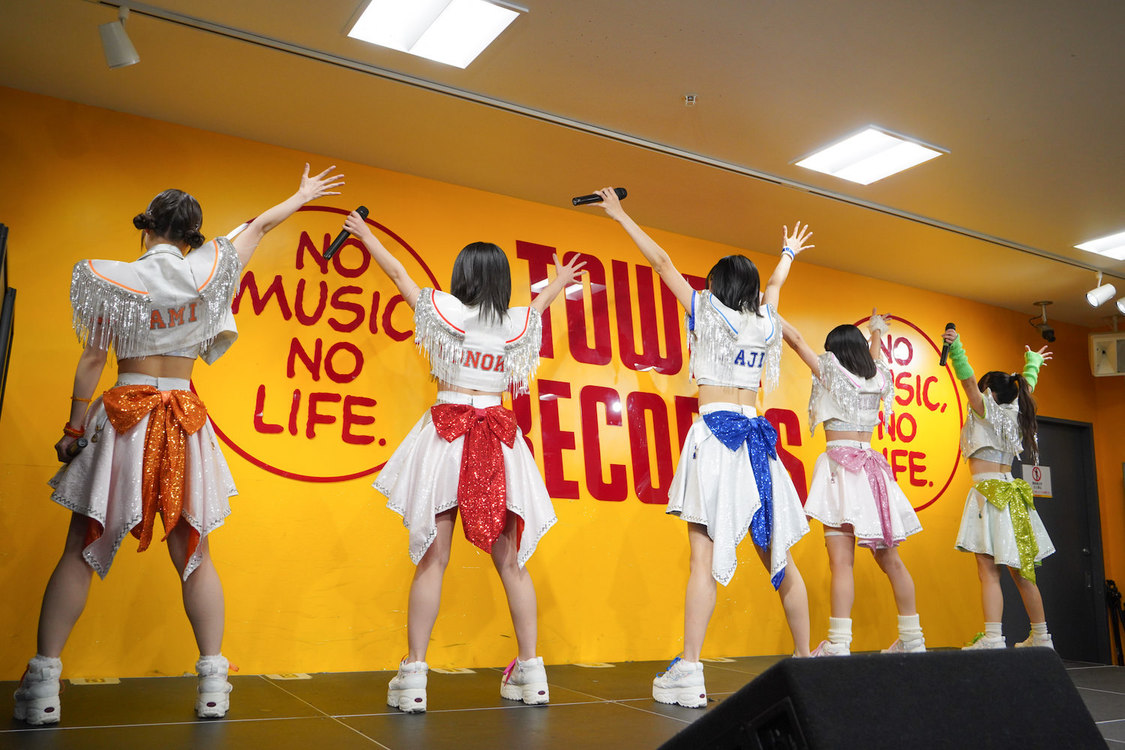 ＜アップアップガールズ（２）4th EP『EVER REMEMBER』リリース記念イベント＞タワーレコード錦糸町パルコ店（2024年11月19日）