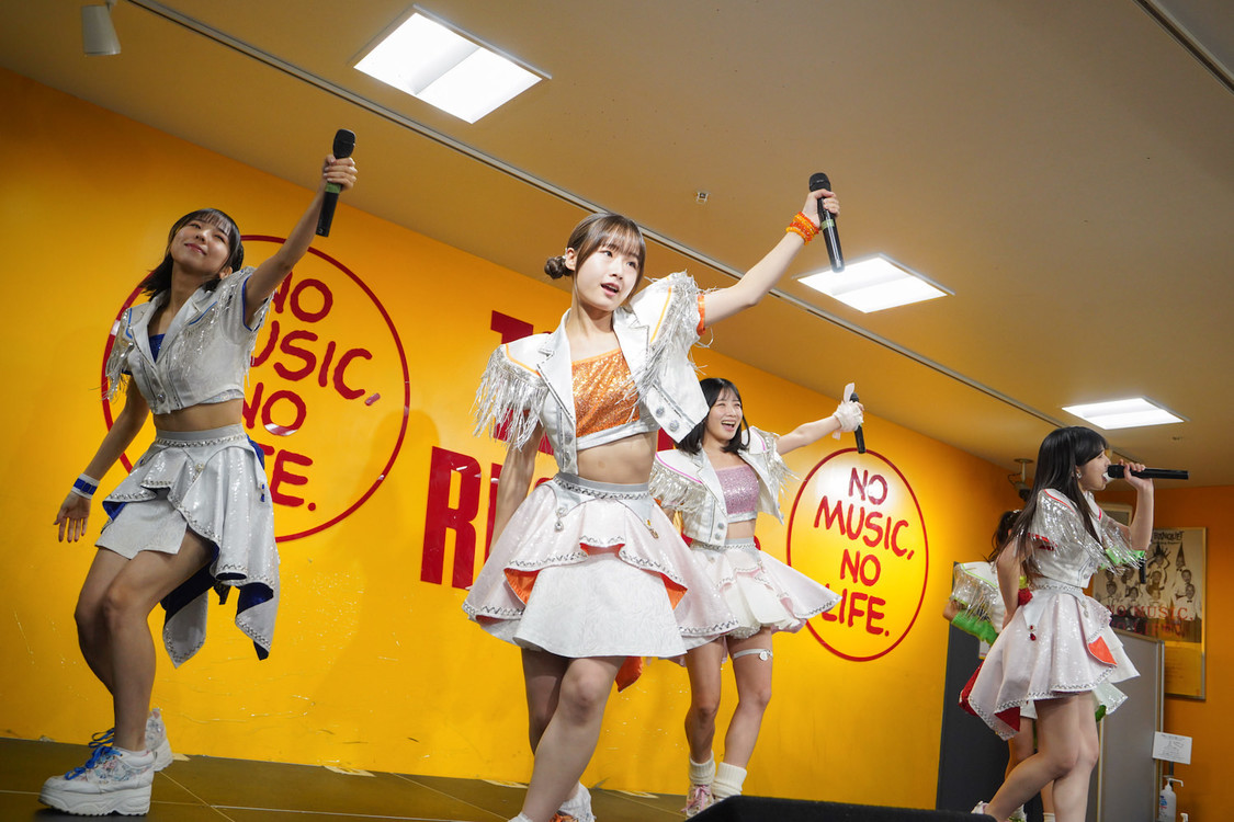 ＜アップアップガールズ（２）4th EP『EVER REMEMBER』リリース記念イベント＞タワーレコード錦糸町パルコ店（2024年11月19日）