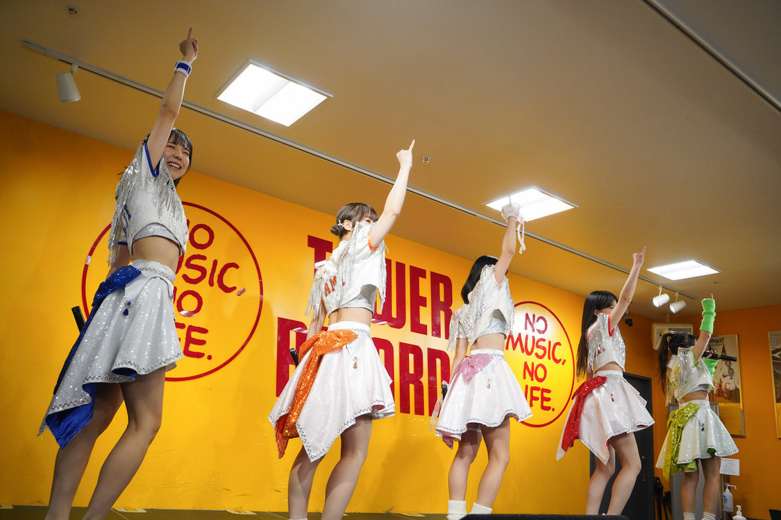 ＜アップアップガールズ（２）4th EP『EVER REMEMBER』リリース記念イベント＞タワーレコード錦糸町パルコ店（2024年11月19日）