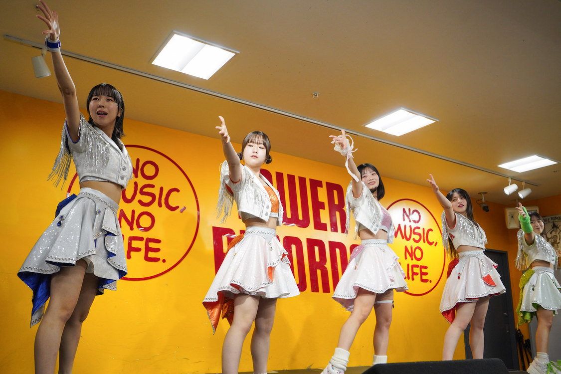 ＜アップアップガールズ（２）4th EP『EVER REMEMBER』リリース記念イベント＞タワーレコード錦糸町パルコ店（2024年11月19日）