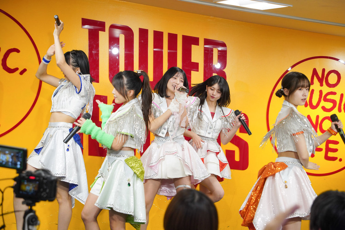 ＜アップアップガールズ（２）4th EP『EVER REMEMBER』リリース記念イベント＞タワーレコード錦糸町パルコ店（2024年11月19日）