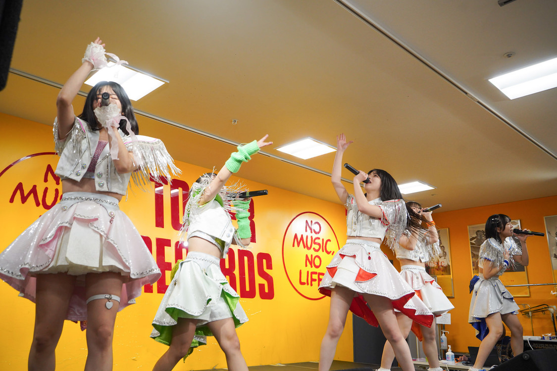 ＜アップアップガールズ（２）4th EP『EVER REMEMBER』リリース記念イベント＞タワーレコード錦糸町パルコ店（2024年11月19日）