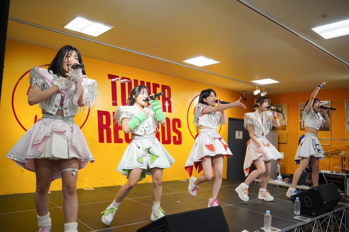 ＜アップアップガールズ（２）4th EP『EVER REMEMBER』リリース記念イベント＞タワーレコード錦糸町パルコ店（2024年11月19日）