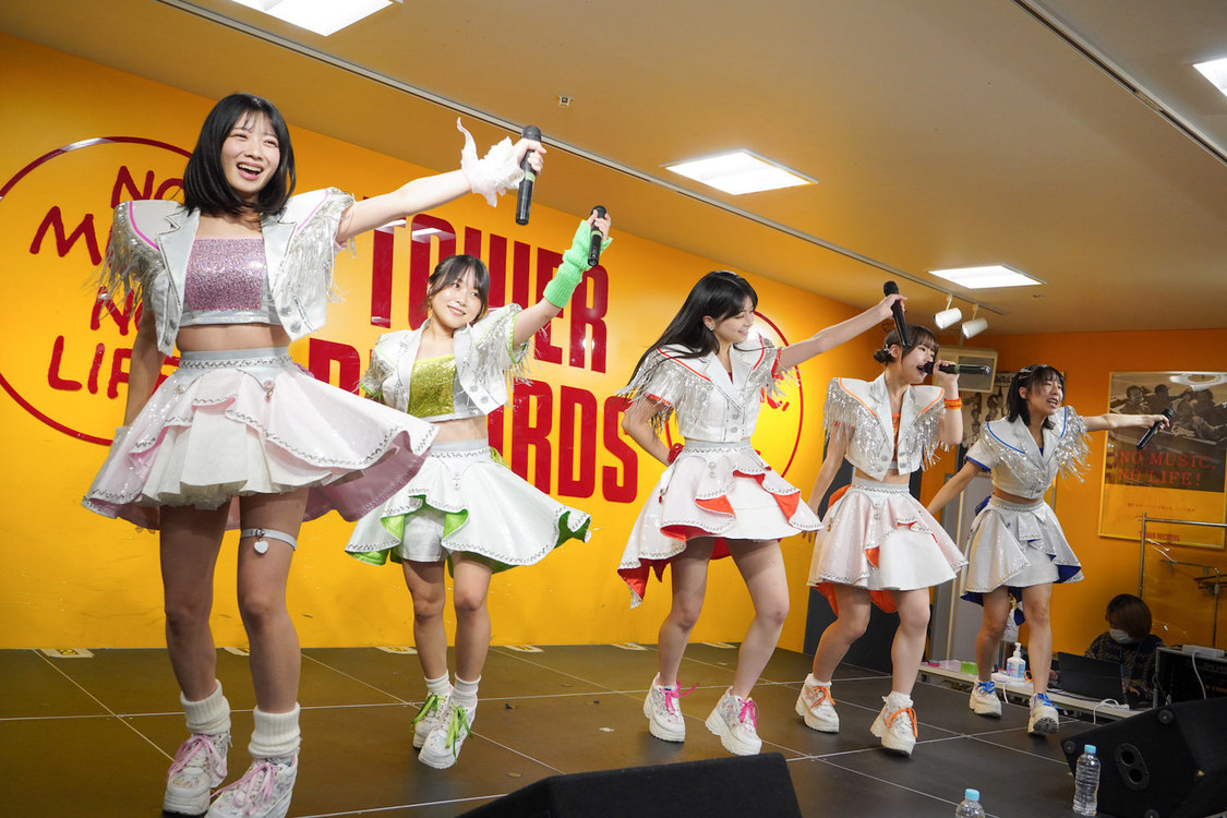 ＜アップアップガールズ（２）4th EP『EVER REMEMBER』リリース記念イベント＞タワーレコード錦糸町パルコ店（2024年11月19日）