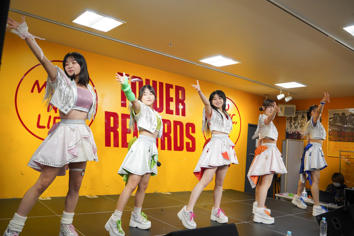 ＜アップアップガールズ（２）4th EP『EVER REMEMBER』リリース記念イベント＞タワーレコード錦糸町パルコ店（2024年11月19日）