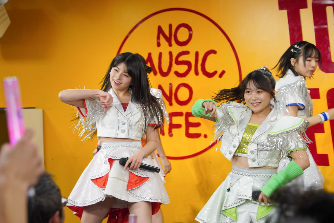 ＜アップアップガールズ（２）4th EP『EVER REMEMBER』リリース記念イベント＞タワーレコード錦糸町パルコ店（2024年11月19日）