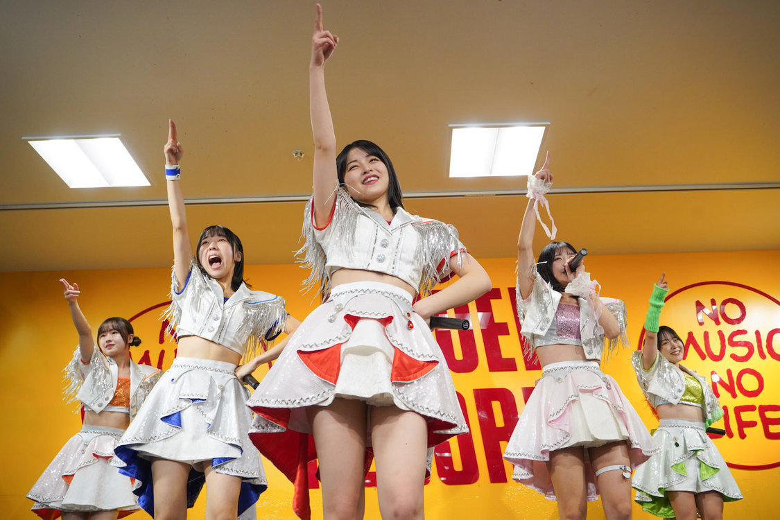 ＜アップアップガールズ（２）4th EP『EVER REMEMBER』リリース記念イベント＞タワーレコード錦糸町パルコ店（2024年11月19日）