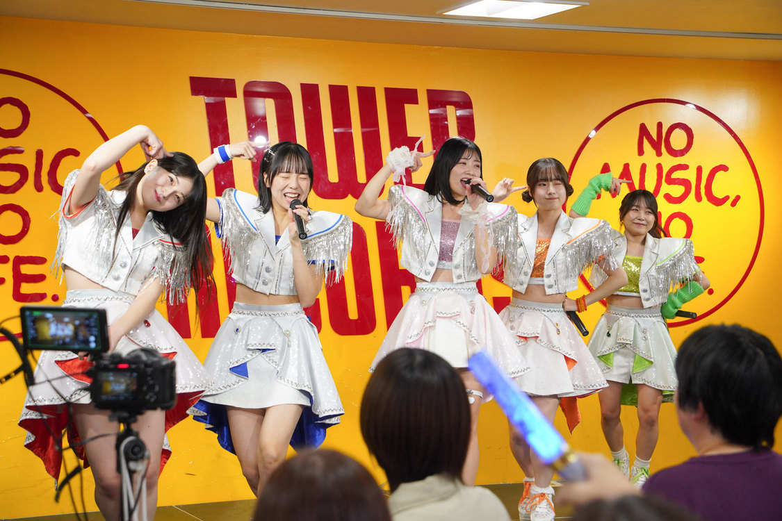 ＜アップアップガールズ（２）4th EP『EVER REMEMBER』リリース記念イベント＞タワーレコード錦糸町パルコ店（2024年11月19日）
