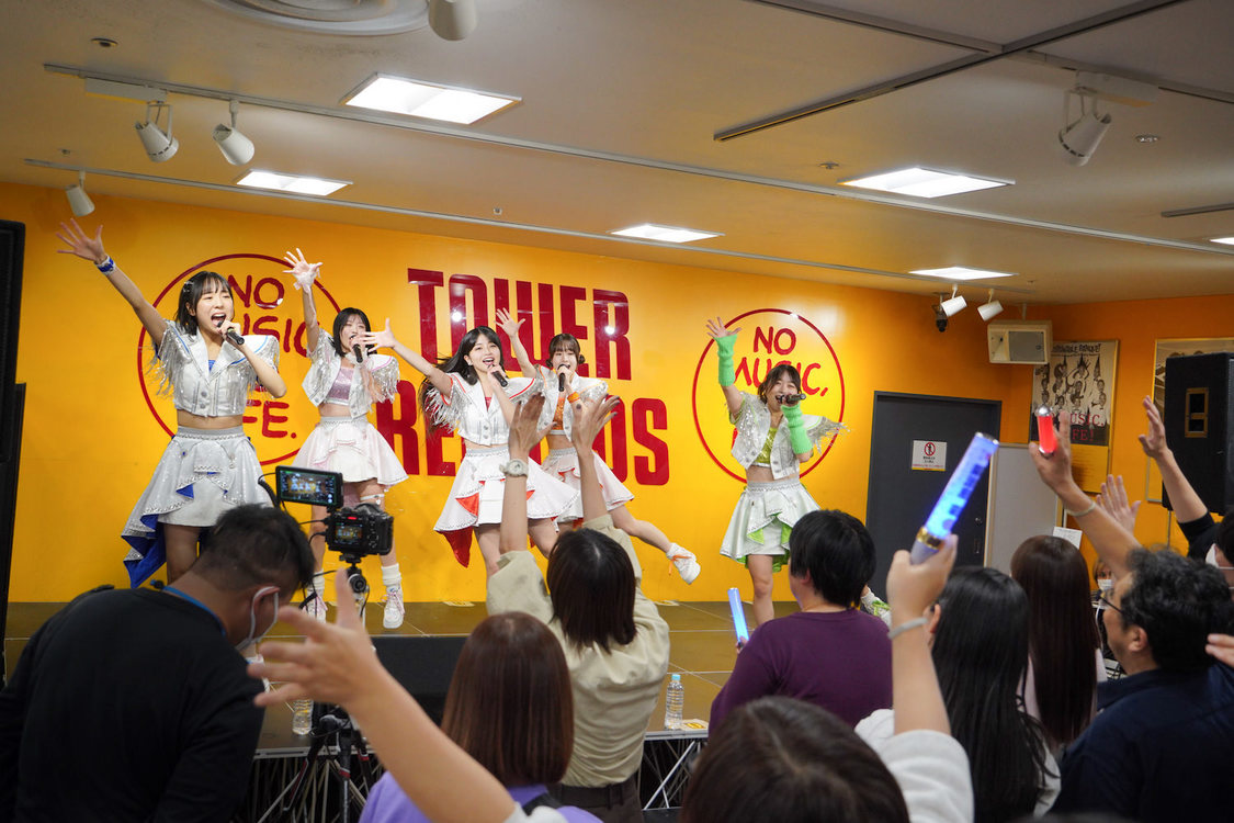 ＜アップアップガールズ（２）4th EP『EVER REMEMBER』リリース記念イベント＞タワーレコード錦糸町パルコ店（2024年11月19日）