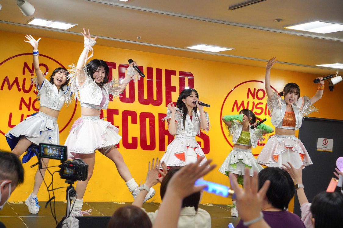 ＜アップアップガールズ（２）4th EP『EVER REMEMBER』リリース記念イベント＞タワーレコード錦糸町パルコ店（2024年11月19日）