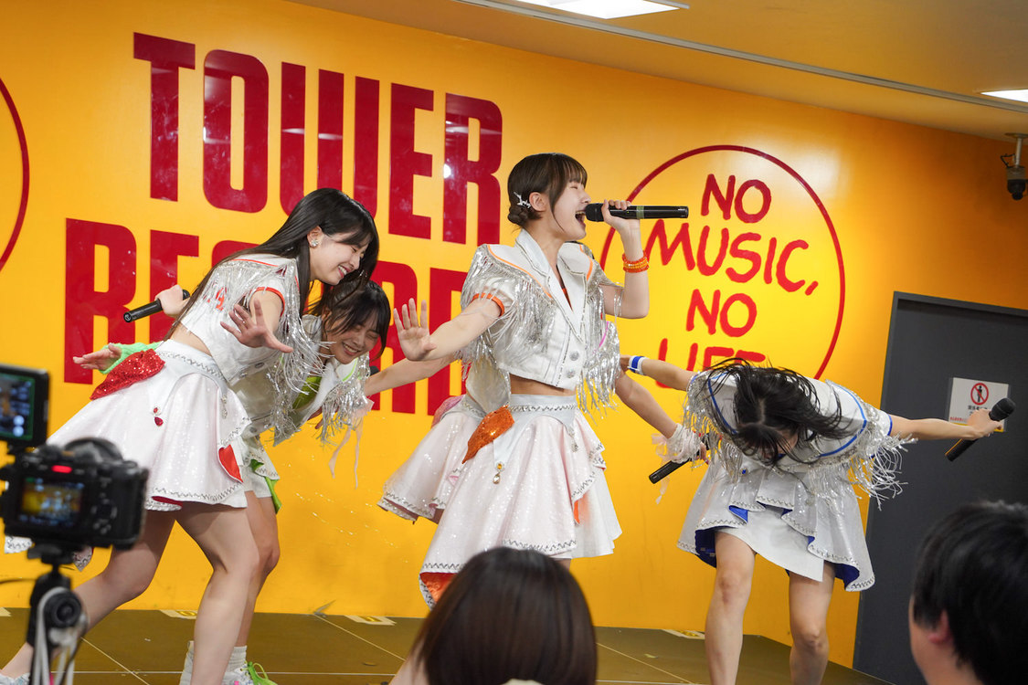 ＜アップアップガールズ（２）4th EP『EVER REMEMBER』リリース記念イベント＞タワーレコード錦糸町パルコ店（2024年11月19日）