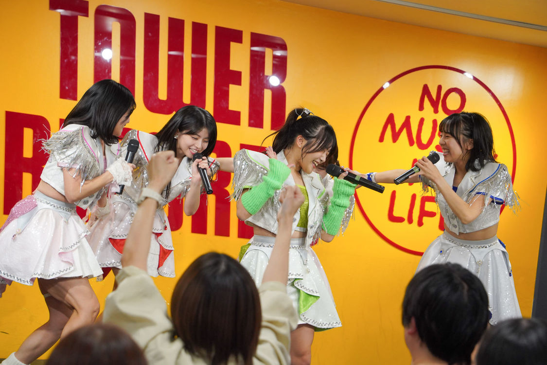＜アップアップガールズ（２）4th EP『EVER REMEMBER』リリース記念イベント＞タワーレコード錦糸町パルコ店（2024年11月19日）
