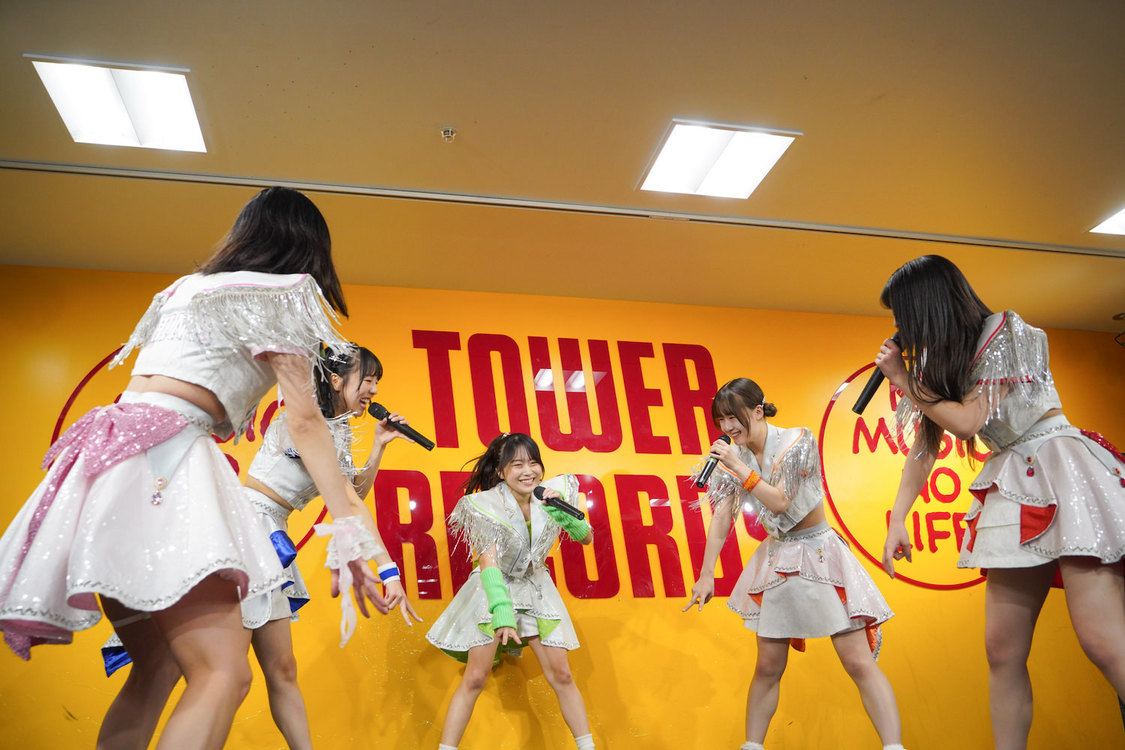 ＜アップアップガールズ（２）4th EP『EVER REMEMBER』リリース記念イベント＞タワーレコード錦糸町パルコ店（2024年11月19日）