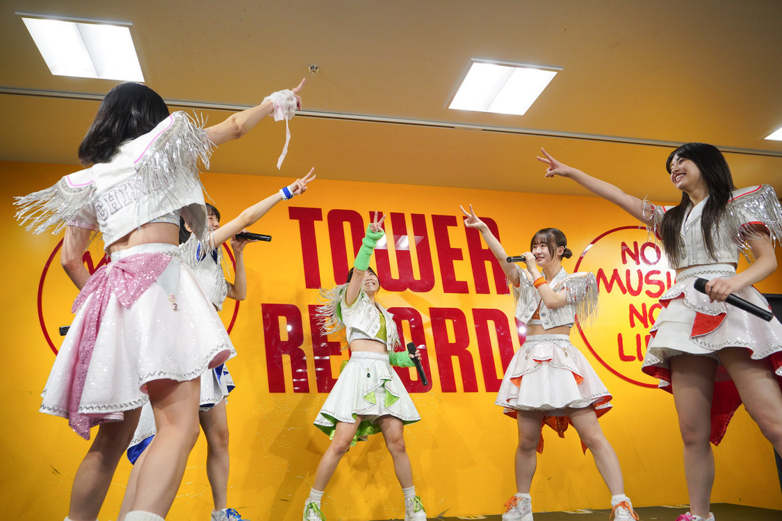＜アップアップガールズ（２）4th EP『EVER REMEMBER』リリース記念イベント＞タワーレコード錦糸町パルコ店（2024年11月19日）