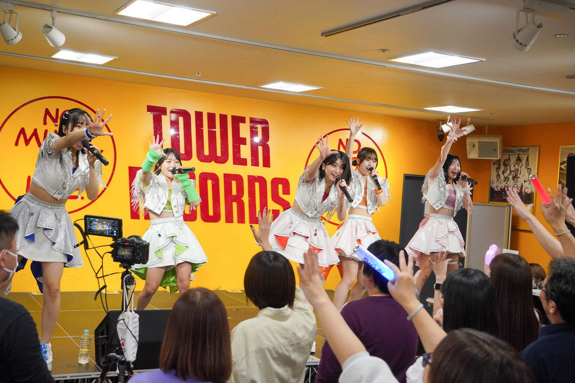 ＜アップアップガールズ（２）4th EP『EVER REMEMBER』リリース記念イベント＞タワーレコード錦糸町パルコ店（2024年11月19日）