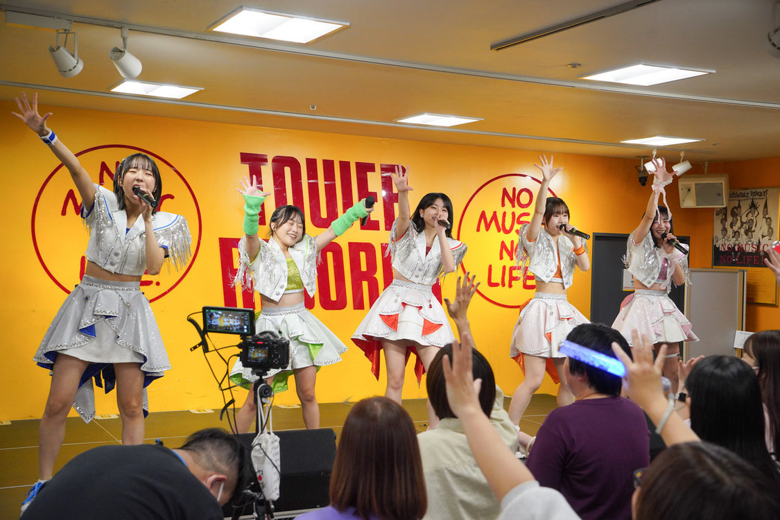 ＜アップアップガールズ（２）4th EP『EVER REMEMBER』リリース記念イベント＞タワーレコード錦糸町パルコ店（2024年11月19日）