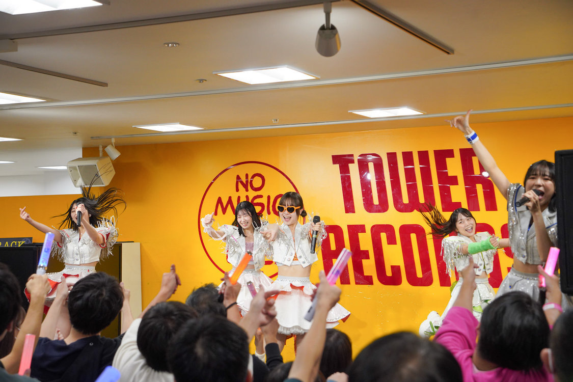 ＜アップアップガールズ（２）4th EP『EVER REMEMBER』リリース記念イベント＞タワーレコード錦糸町パルコ店（2024年11月19日）