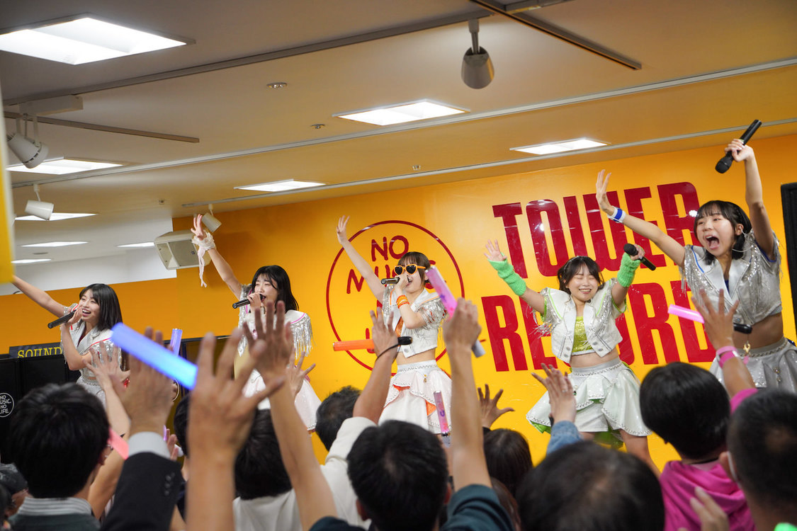 ＜アップアップガールズ（２）4th EP『EVER REMEMBER』リリース記念イベント＞タワーレコード錦糸町パルコ店（2024年11月19日）