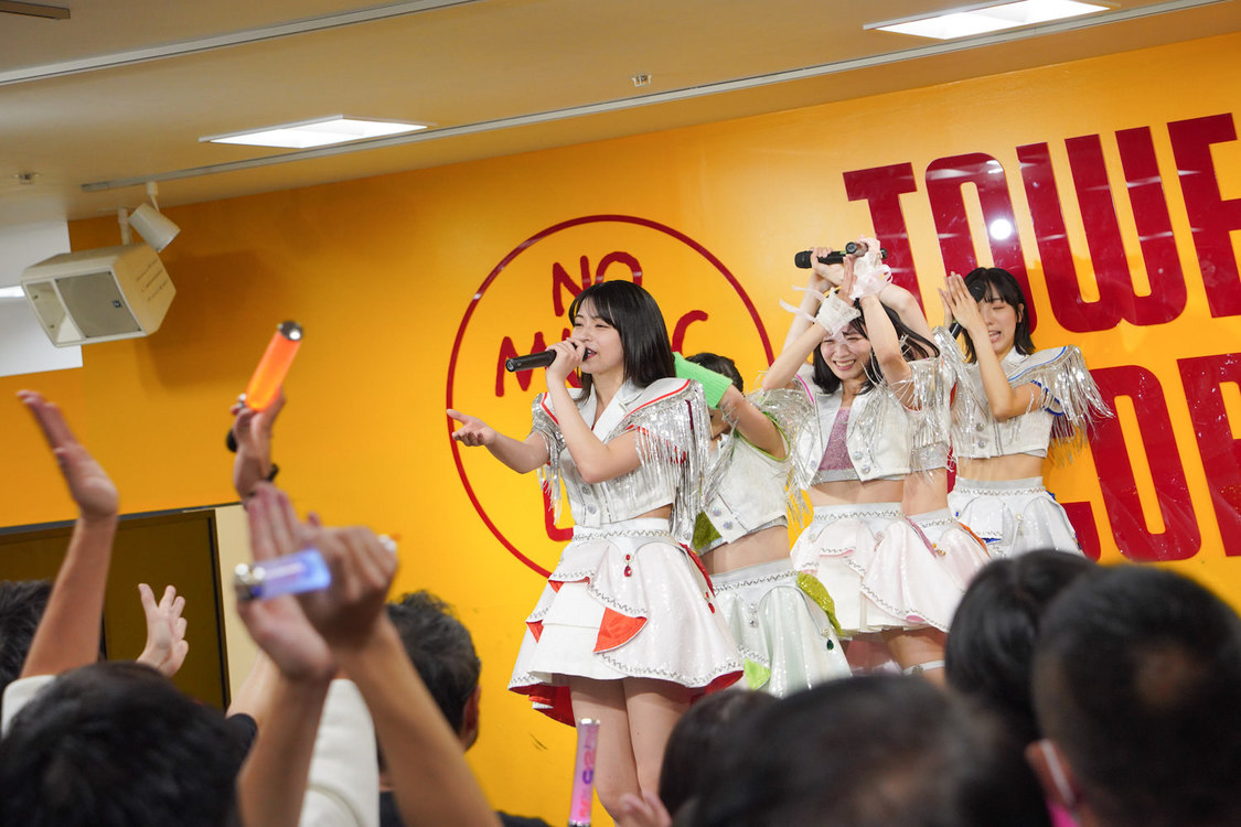 ＜アップアップガールズ（２）4th EP『EVER REMEMBER』リリース記念イベント＞タワーレコード錦糸町パルコ店（2024年11月19日）