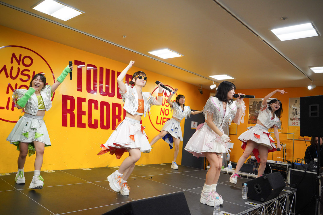 ＜アップアップガールズ（２）4th EP『EVER REMEMBER』リリース記念イベント＞タワーレコード錦糸町パルコ店（2024年11月19日）