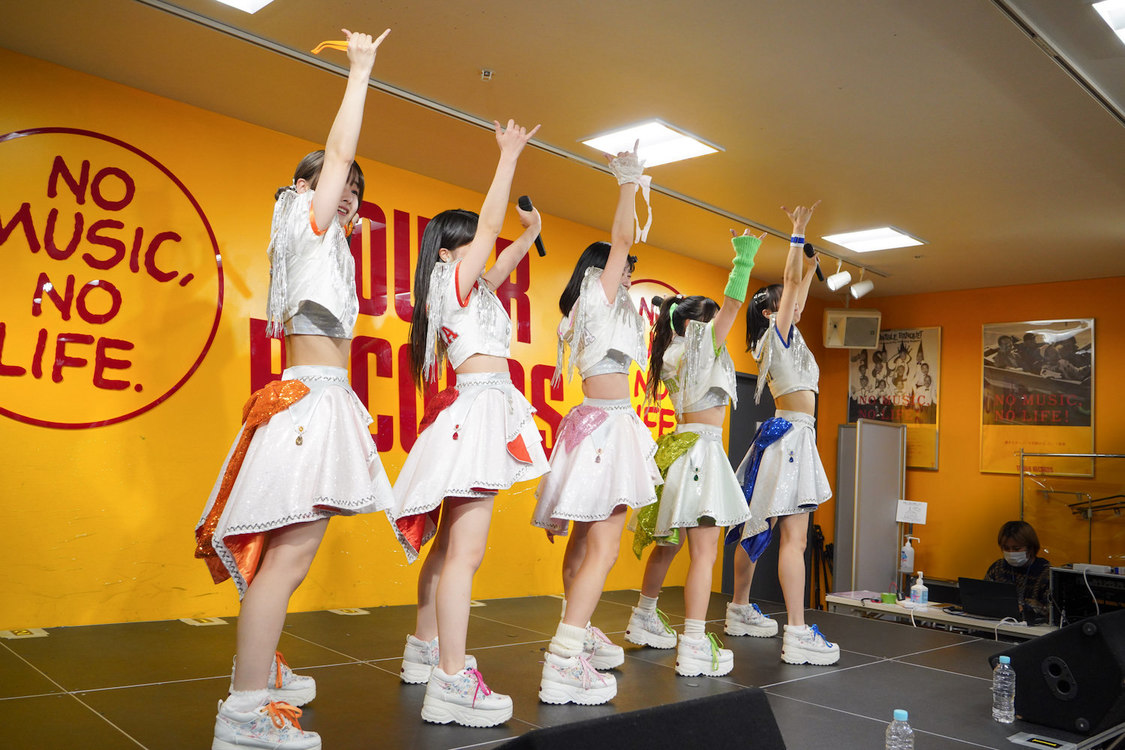 ＜アップアップガールズ（２）4th EP『EVER REMEMBER』リリース記念イベント＞タワーレコード錦糸町パルコ店（2024年11月19日）