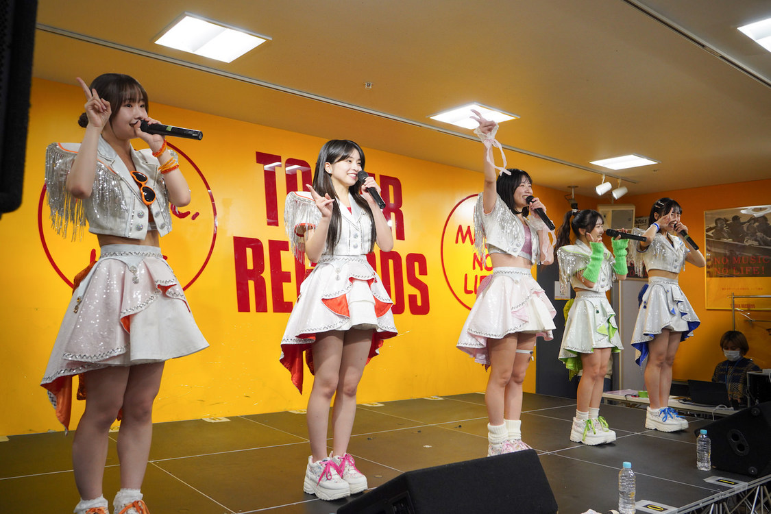 ＜アップアップガールズ（２）4th EP『EVER REMEMBER』リリース記念イベント＞タワーレコード錦糸町パルコ店（2024年11月19日）