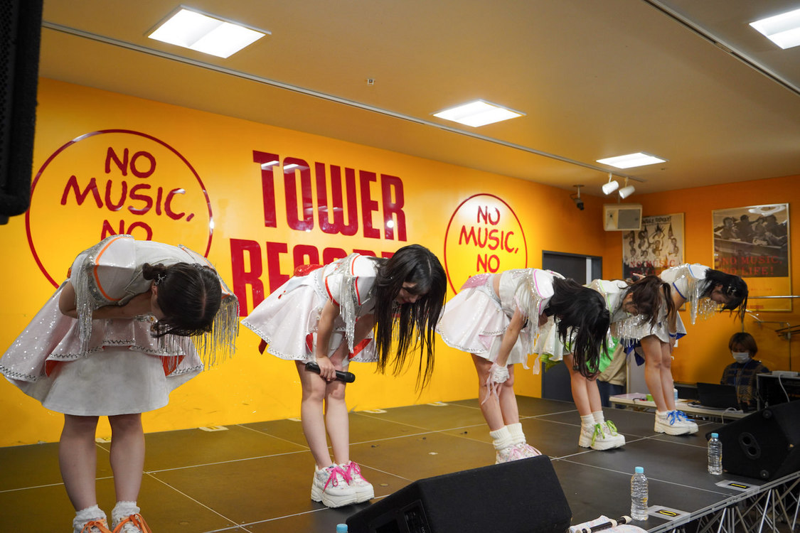 ＜アップアップガールズ（２）4th EP『EVER REMEMBER』リリース記念イベント＞タワーレコード錦糸町パルコ店（2024年11月19日）