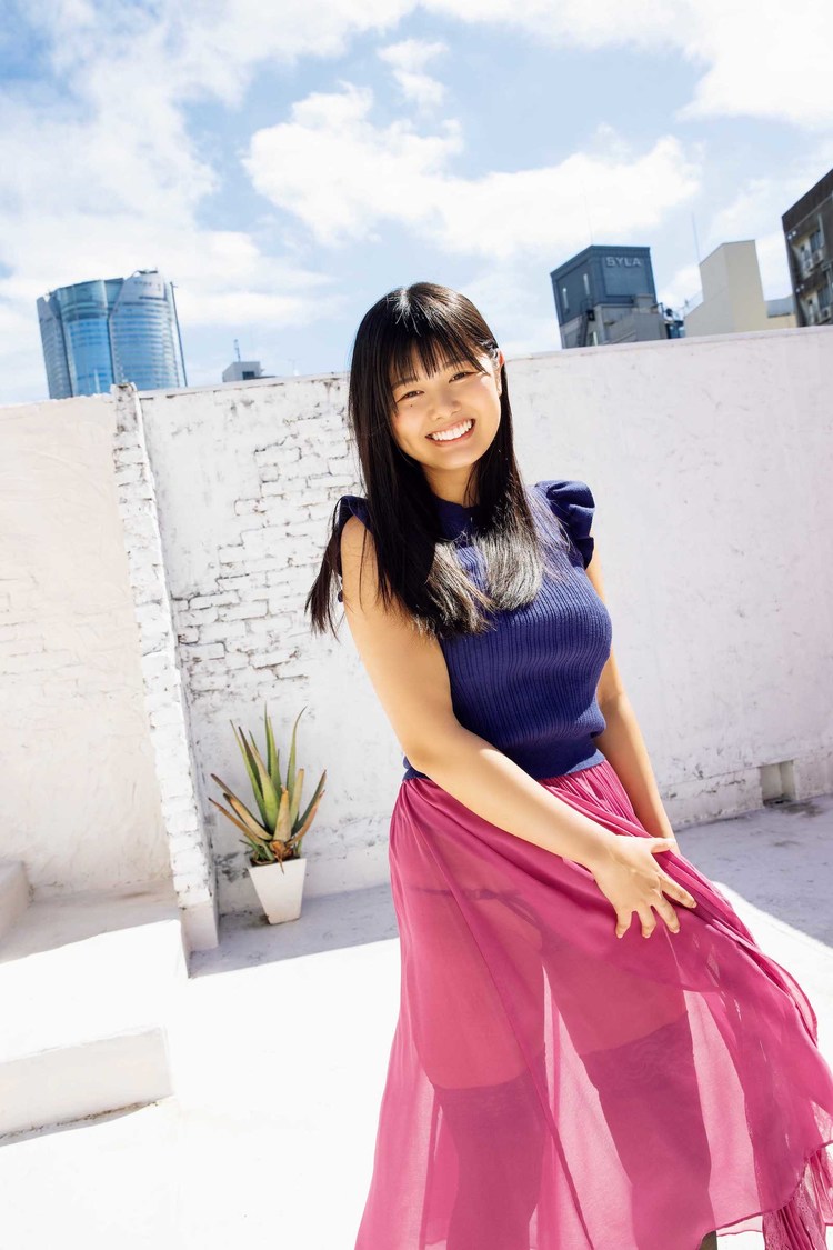 蒼山みこと『ヤングアニマルWeb』（撮影：小塚毅之）