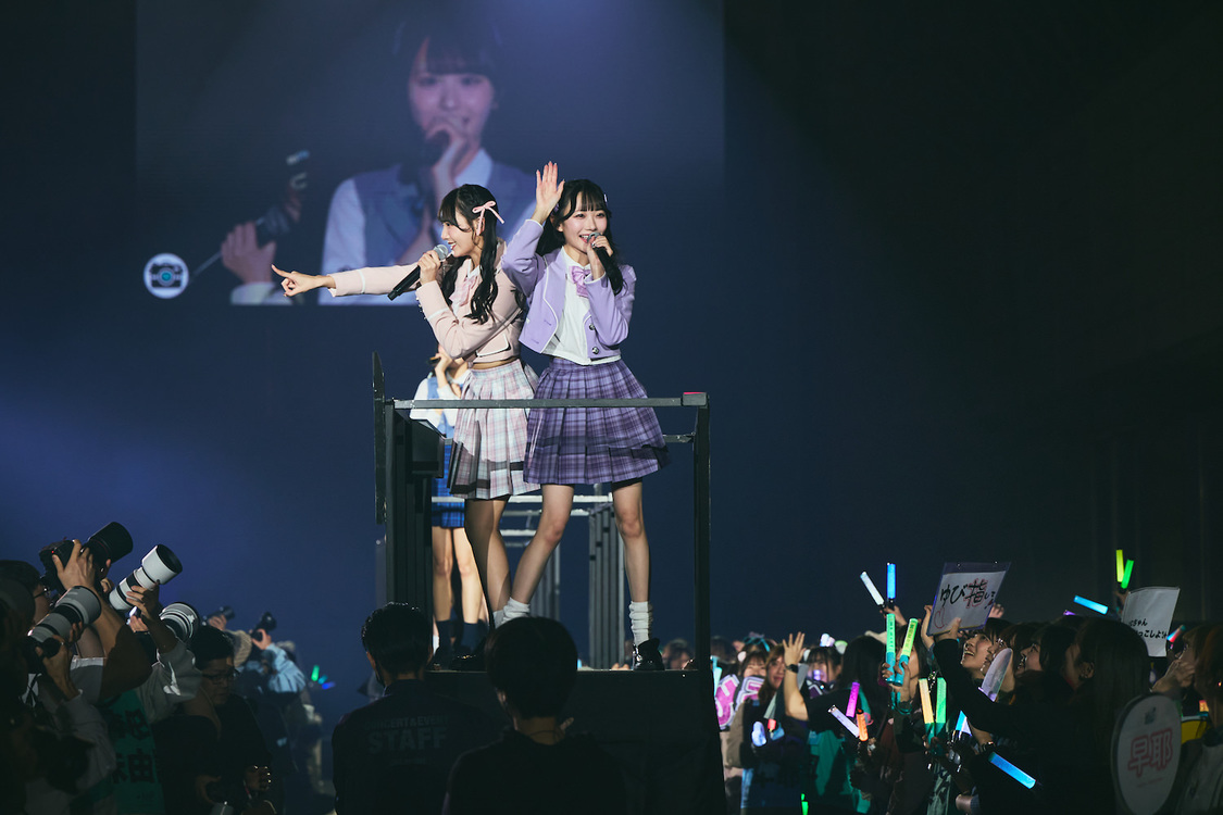 ＜≠ME 全国ツアー追加公演2024「修学旅行、同じ班がいいな。」＞幕張メッセ国際展示場 展示ホール（2024年11月23日／©️YOANI）