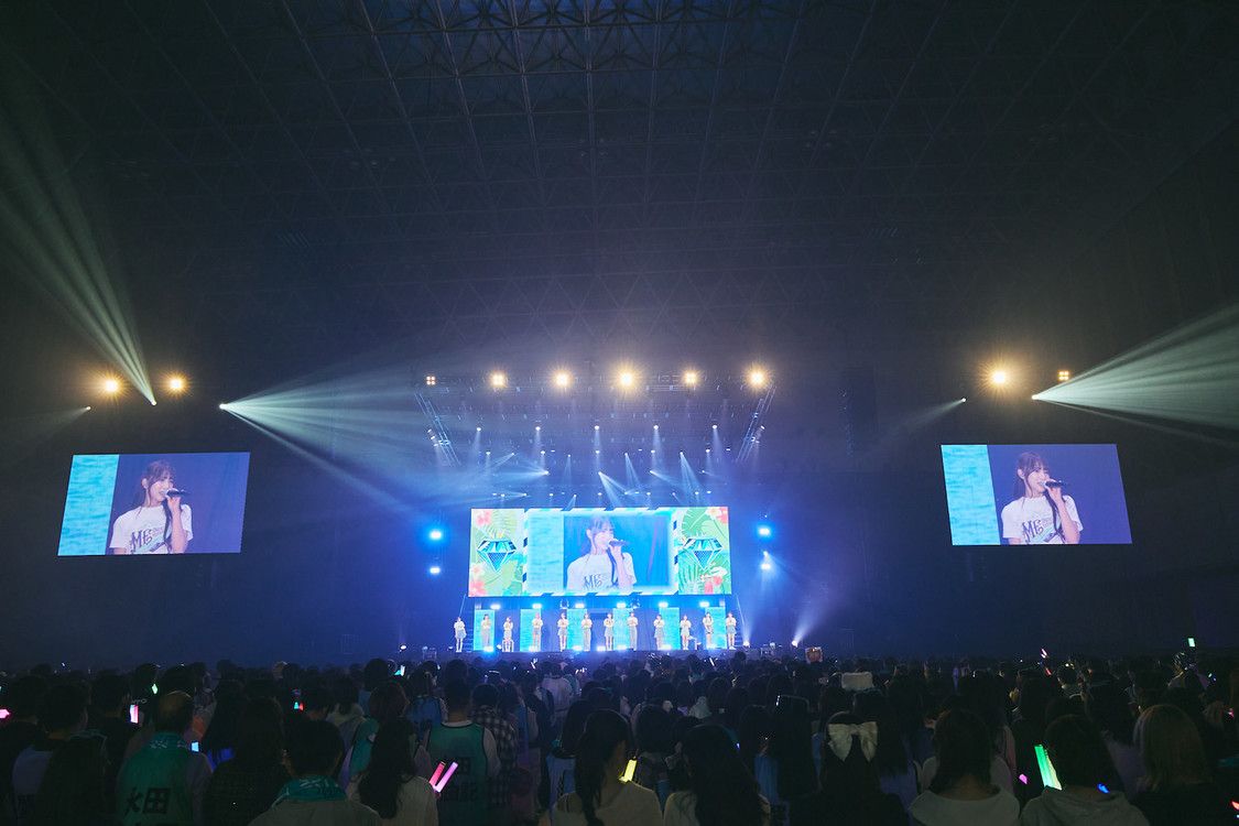 ＜≠ME 全国ツアー追加公演2024「修学旅行、同じ班がいいな。」＞幕張メッセ国際展示場 展示ホール（2024年11月23日／©️YOANI）
