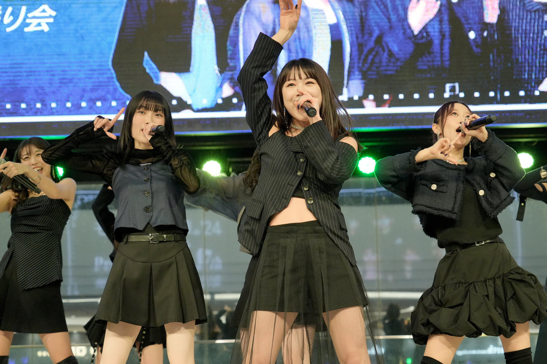 モーニング娘。’24＜『Professionals-17th』リリースイベント＞サンシャインシティ 噴水広場（2024年11月27日）