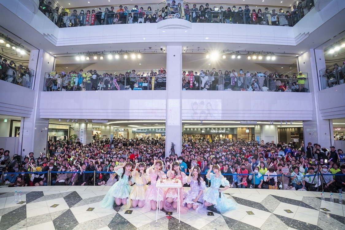 超ときめき♡宣伝部＜『ときめきルールブック』リリース記念イベント＞サンシャインシティ 噴水広場（2024年12月4日）