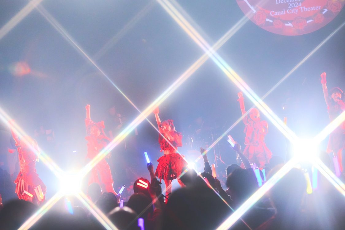 九州女子翼＜2nd one-man live“RED STYLE”＞キャナルシティ劇場（2024年12月1日）