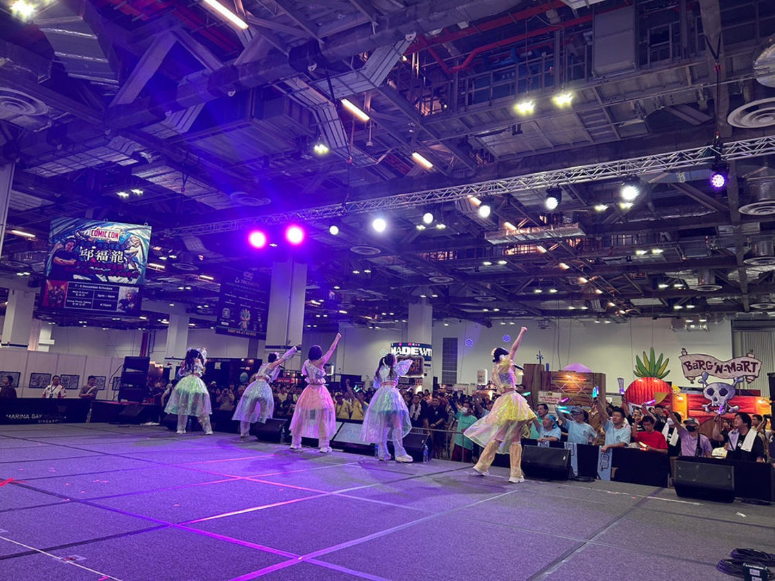 マジカル・パンチライン＜Singapore Comic Con2024＞マリーナ・ベイ・サンズ（2024年12月7日）