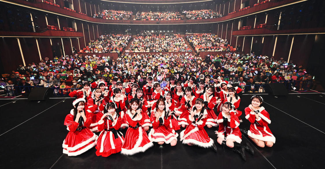 ＜STU48 Christmas Concert 2024＞岡山芸術創造劇場 ハレノワ 大劇場（2024年12月22日／©️STU）