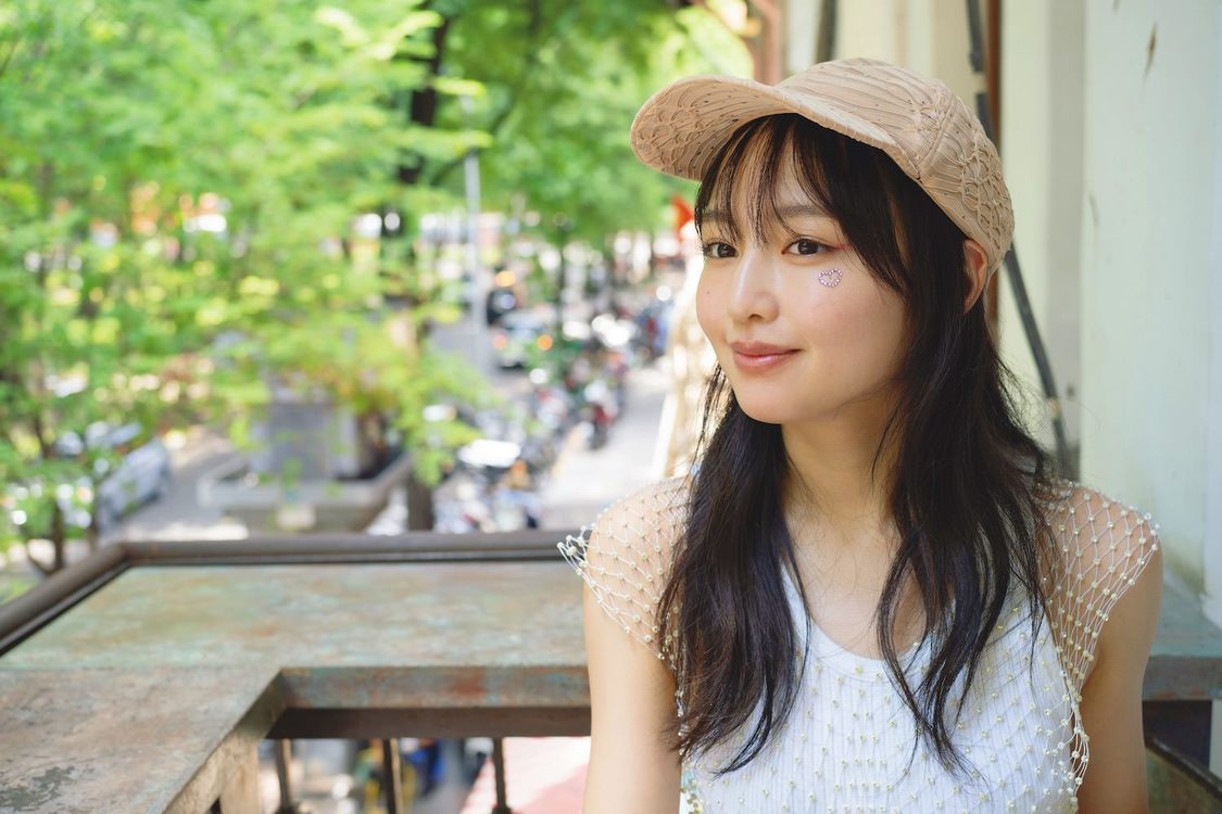 那蘭のどか1st写真集『忘れたくない』先行カット（Ⓒ佐内正史／講談社）