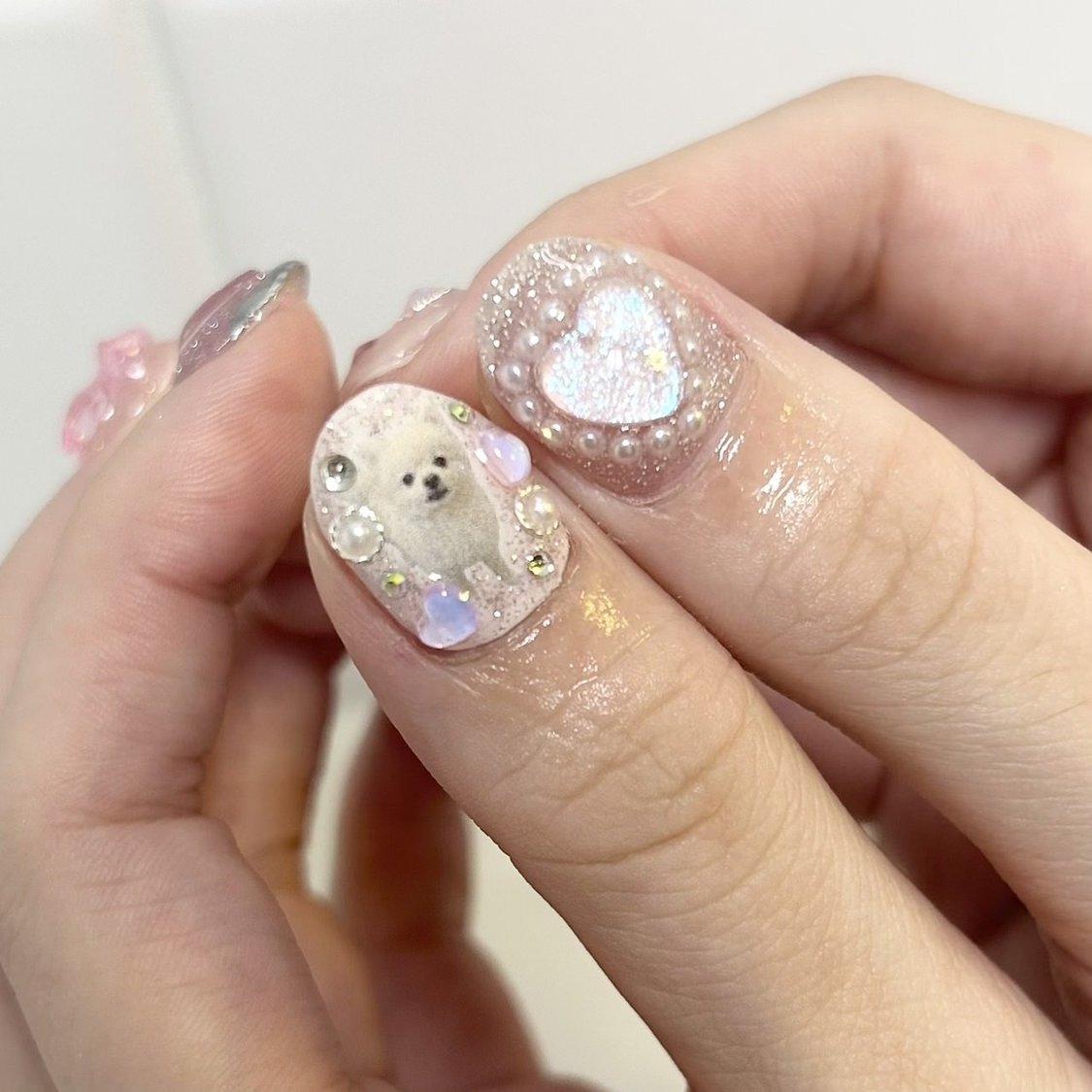 愛犬のお誕生日ネイル