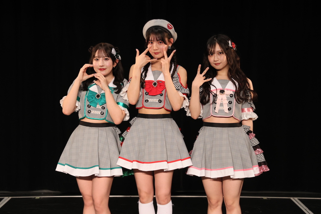 新チームリーダー（左から相川暖花、伊藤実希、赤堀君江）／©2025 Zest, Inc.