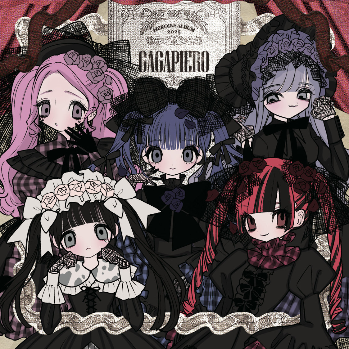 『HEROINES ALBUM 2025』ガガピエロ ver.