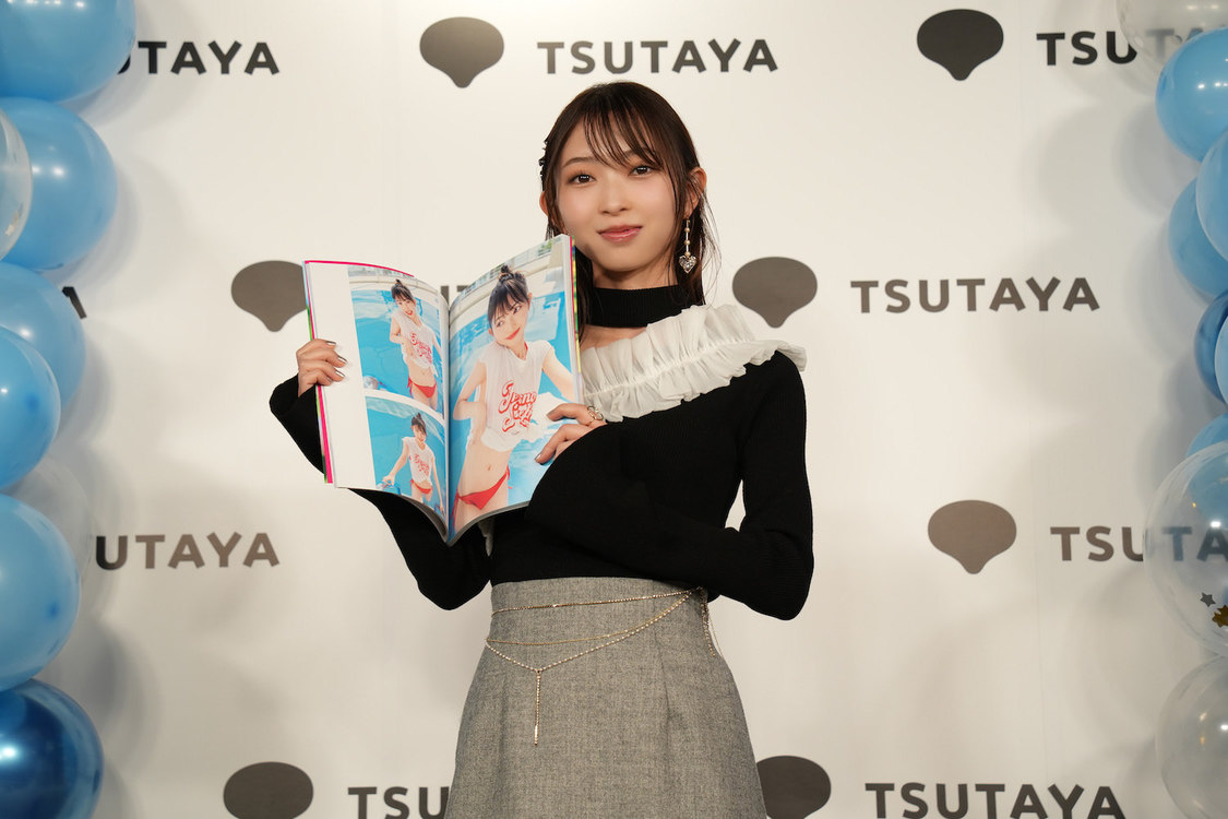＜辻野かなみ1st写真集「Kanami Tsujino」発売記念イベント＞SHIBUYA TSUTAYA（2025年1月13日／©︎SDP）