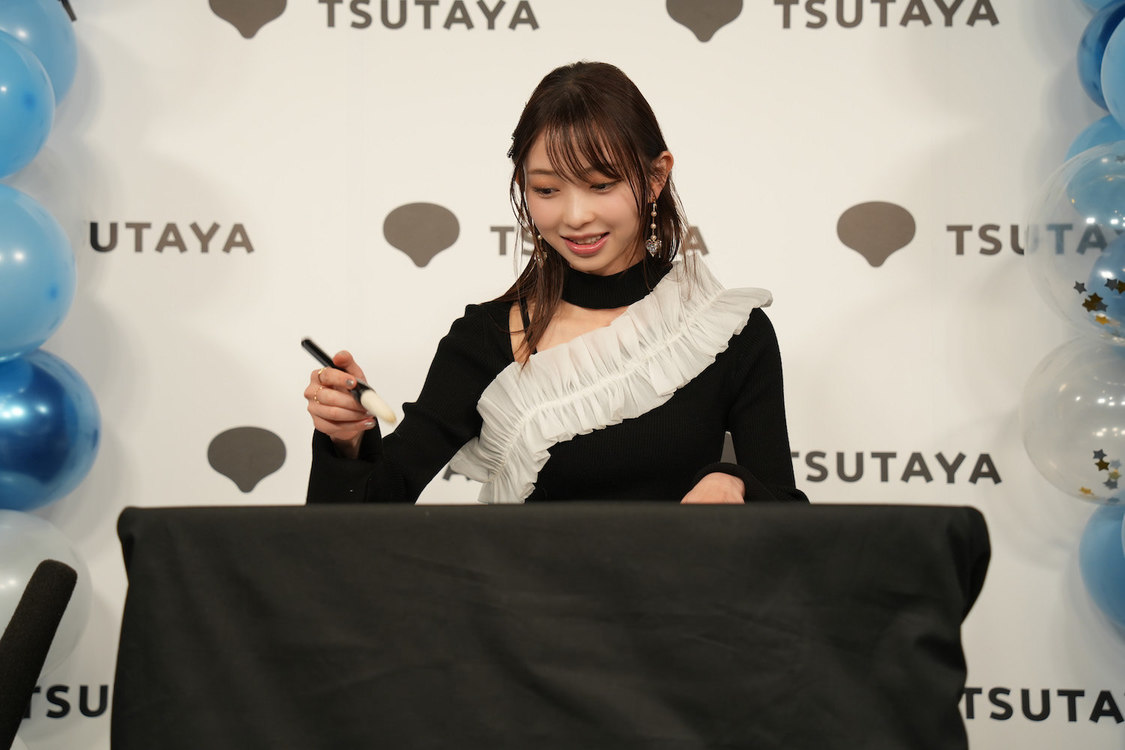 ＜辻野かなみ1st写真集「Kanami Tsujino」発売記念イベント＞SHIBUYA TSUTAYA（2025年1月13日／©︎SDP）